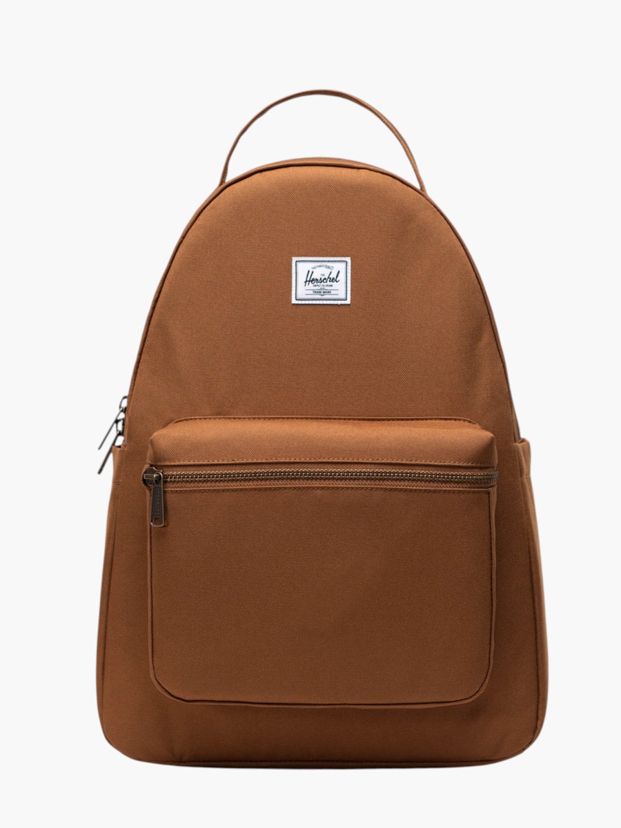Solid Backpack with Adjustable Straps - 42x30x15 cm