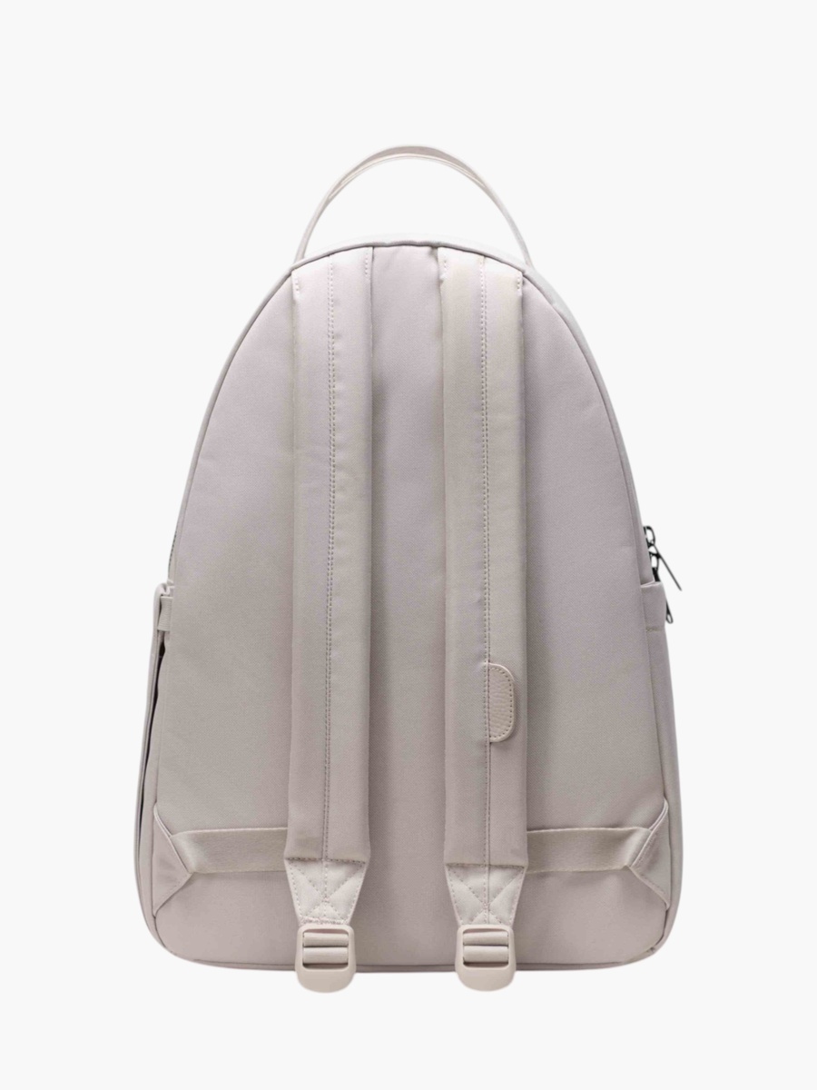 Solid Backpack with Adjustable Straps and Zip Closure - 42x30x15 cm