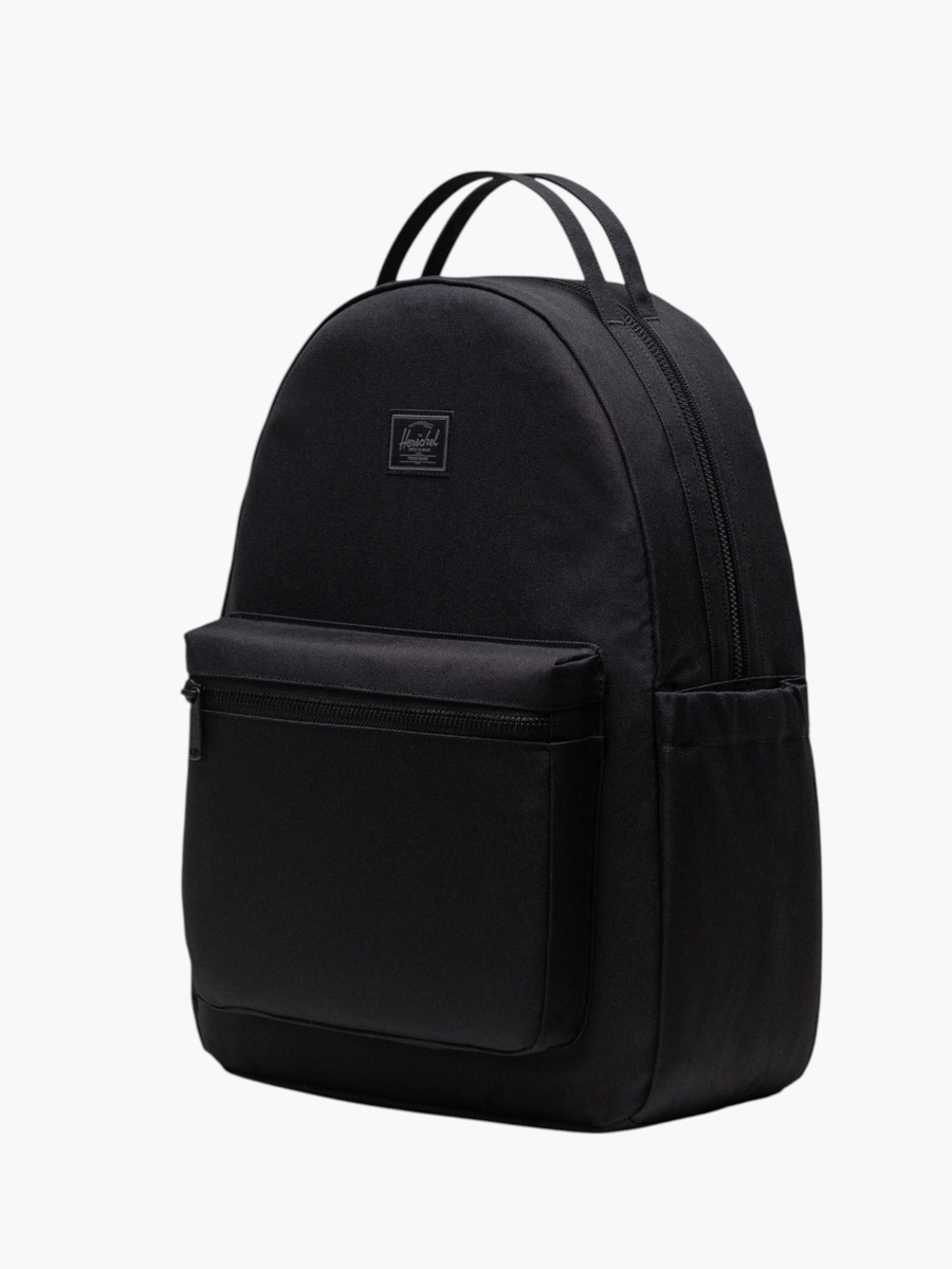 Solid Backpack with Adjustable Shoulder Straps - 42x30 cm
