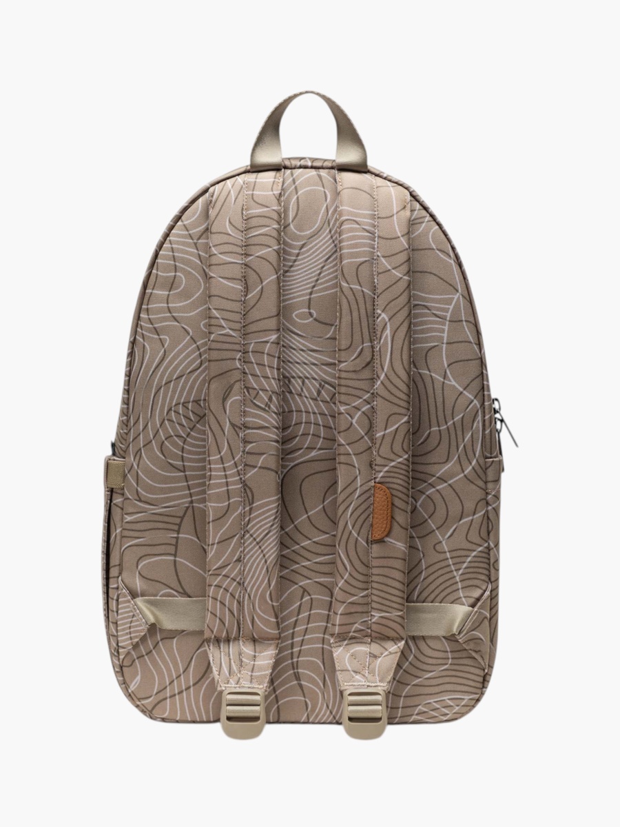 Printed Backpack with Adjustable Shoulder Straps - 44x29x15 cm