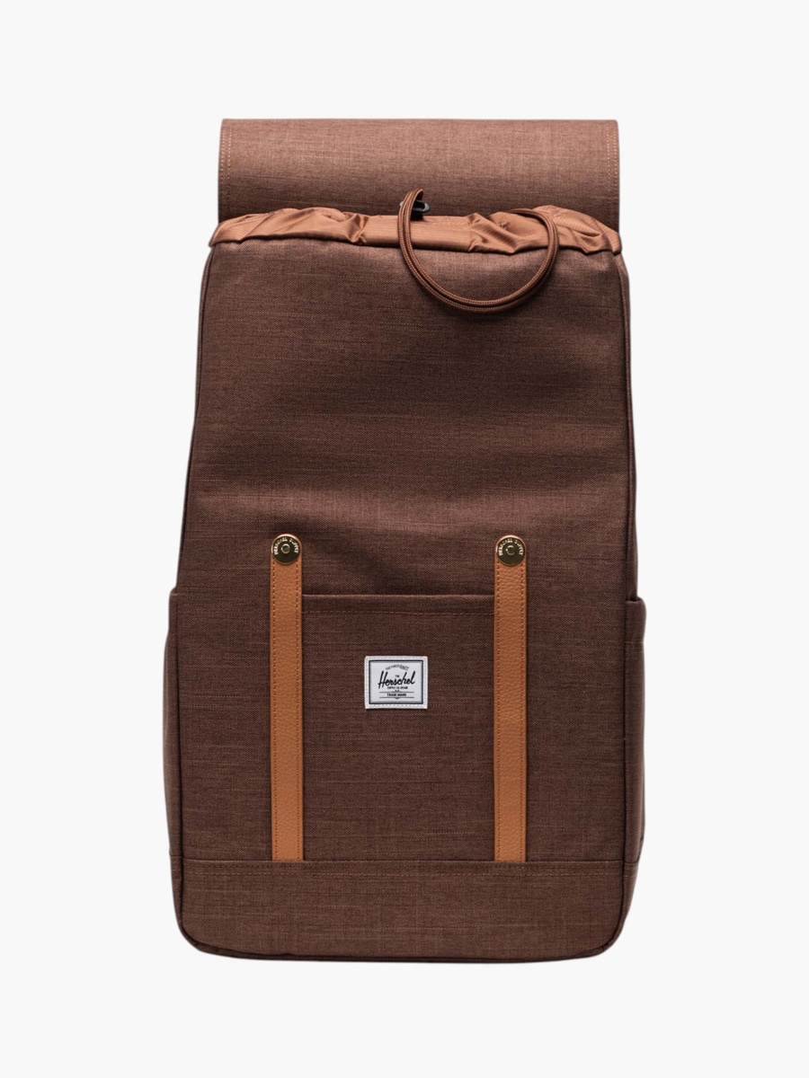 Solid Backpack with Adjustable Straps - 46x28x15 cm