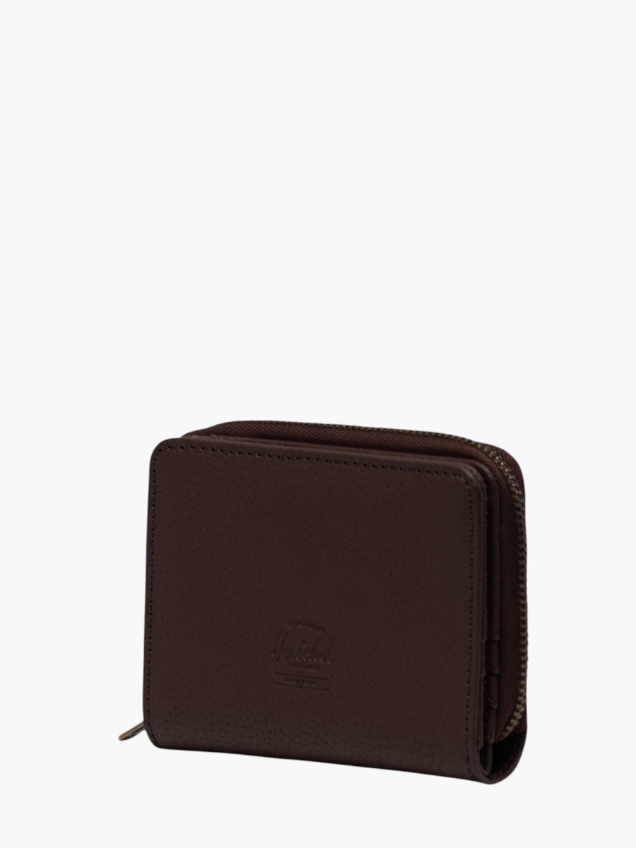 Textured Wallet with Button Closure