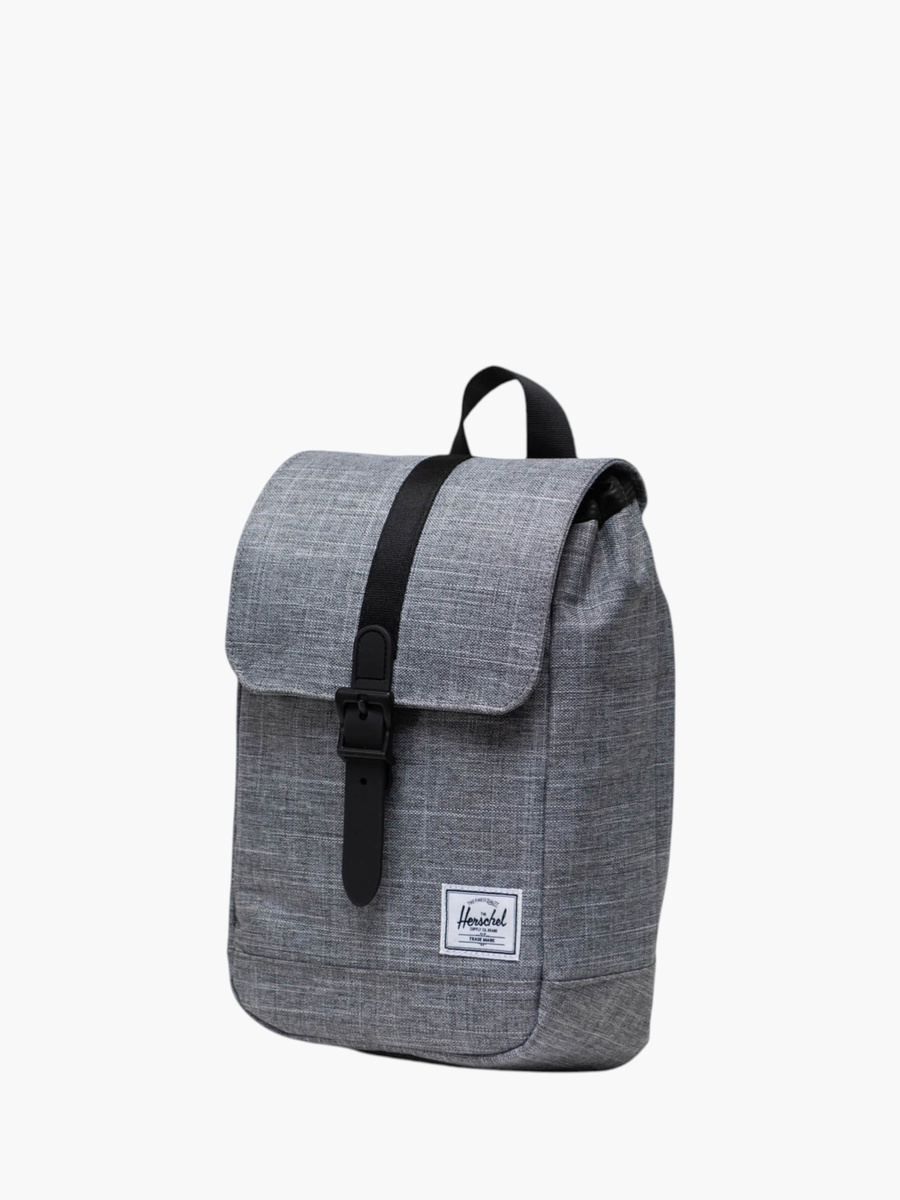 Solid Backpack with Adjustable Strap - 28x20x9 cm