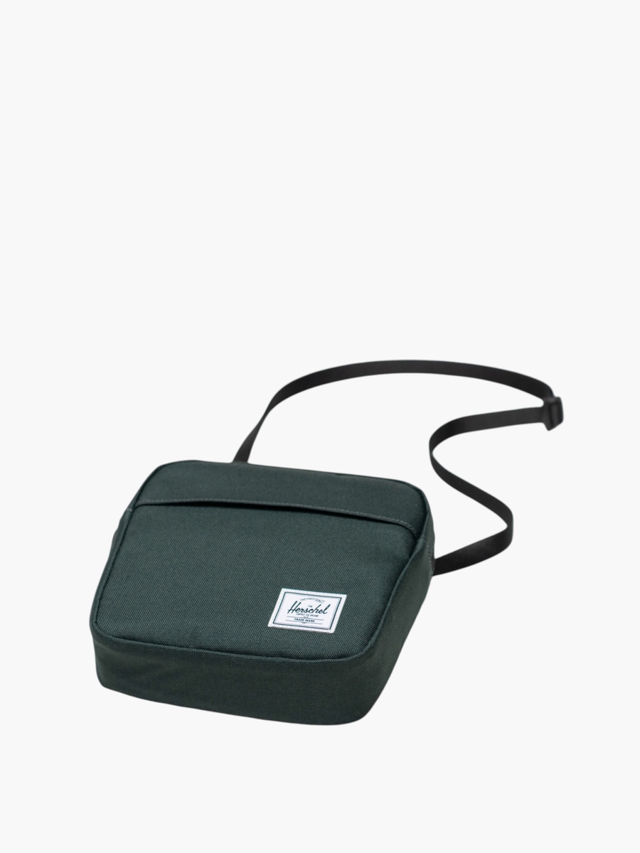 Solid Crossbody Bag with Adjustable Strap