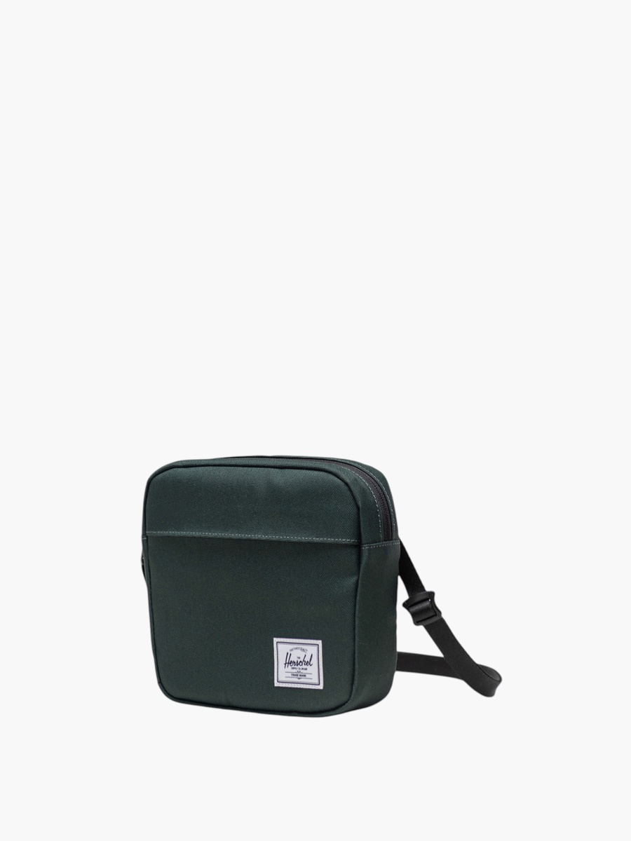 Solid Crossbody Bag with Adjustable Strap
