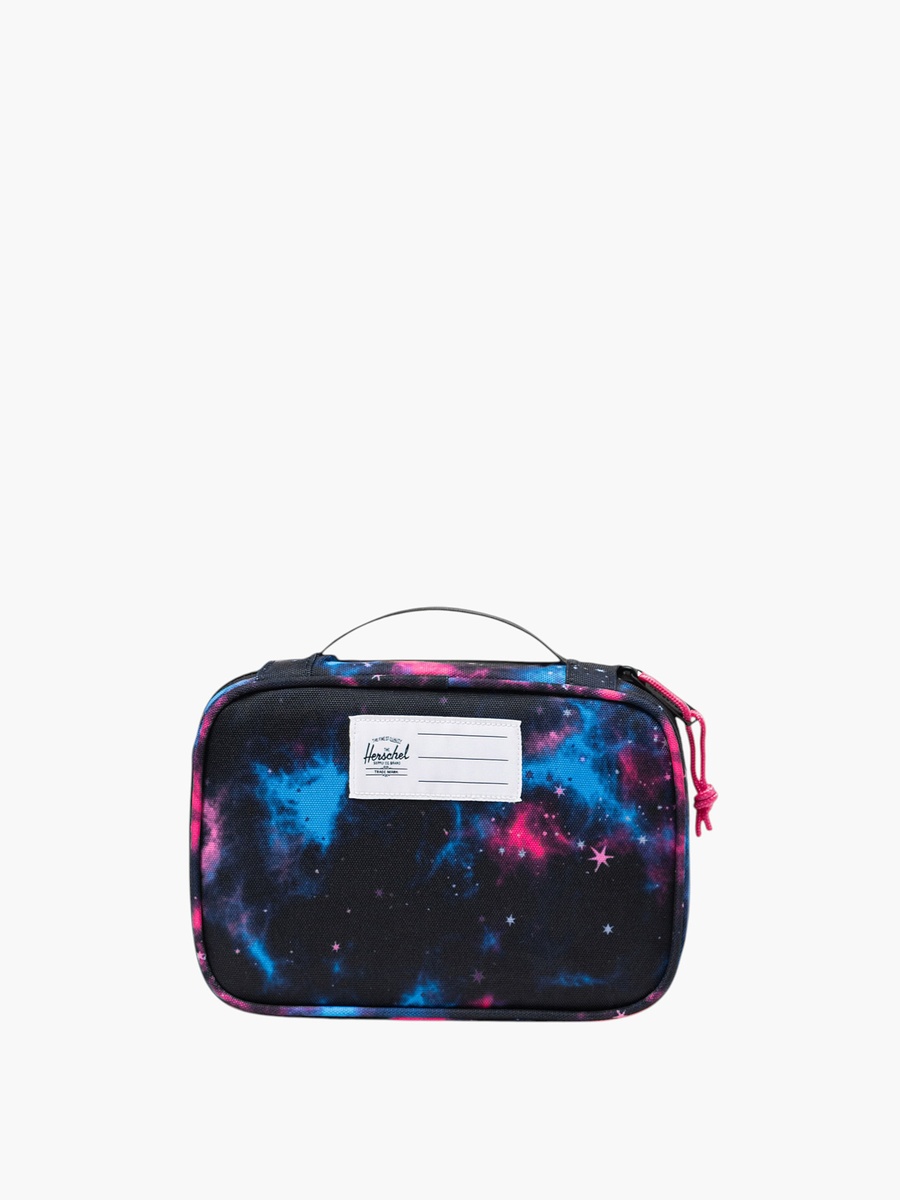 Printed Pencil Case with Mesh Pouch and Zip Closure