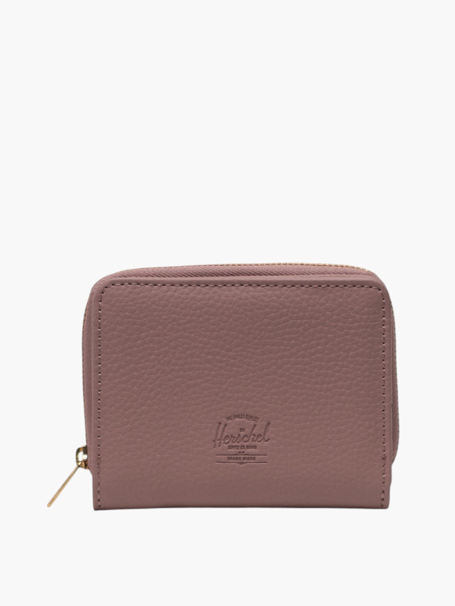 Textured Wallet with Button Closure