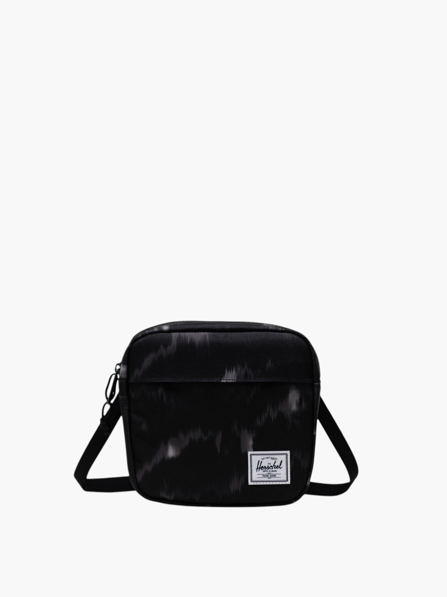 Solid Crossbody Bag with Adjustable Strap