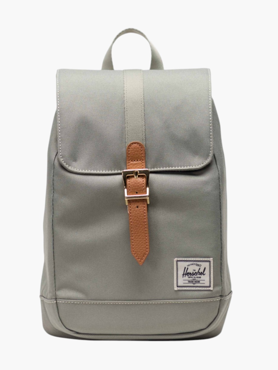 Solid Backpack with Adjustable Straps - 28x20x9 cm
