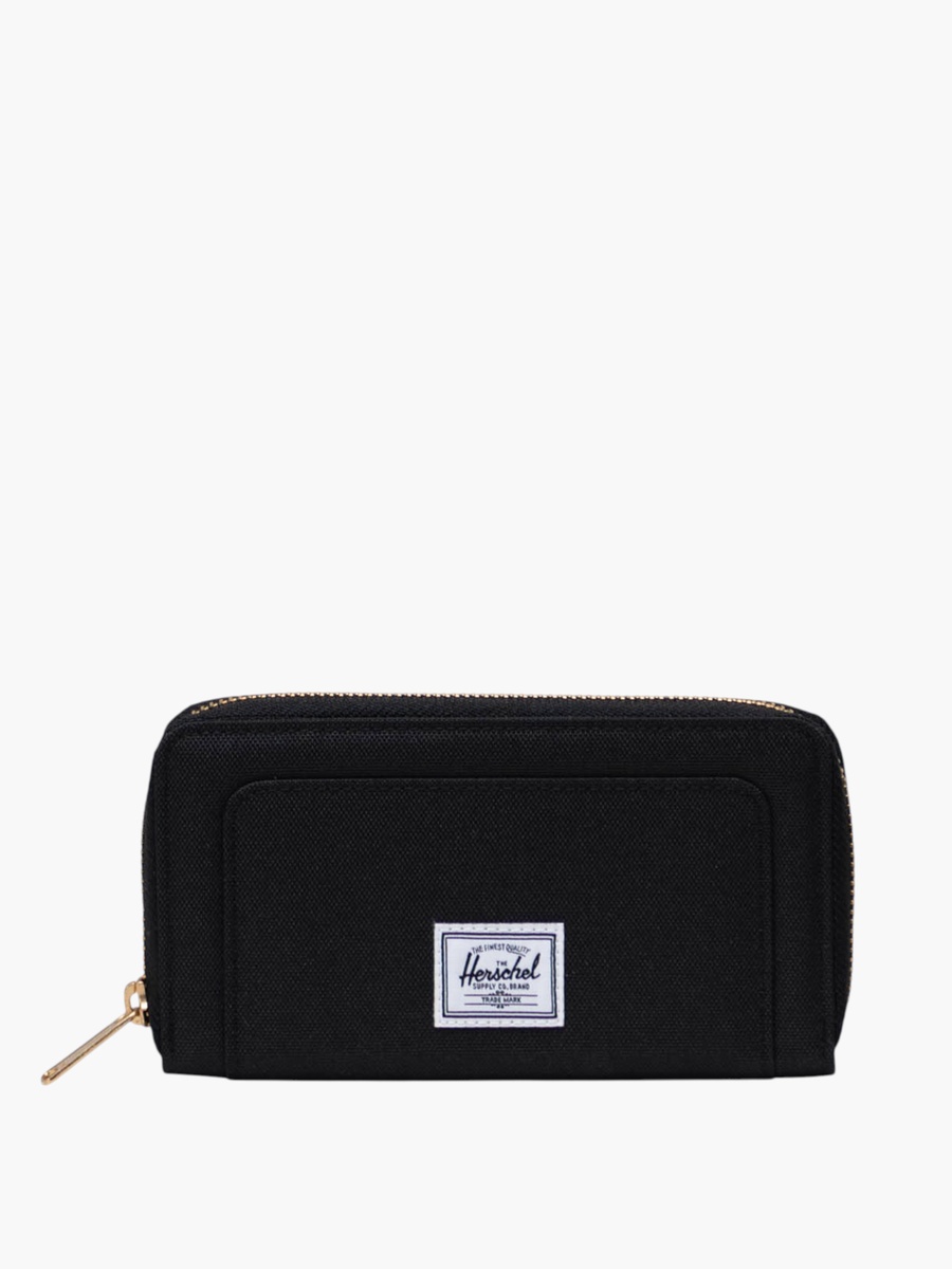 Solid Zip Around Wallet