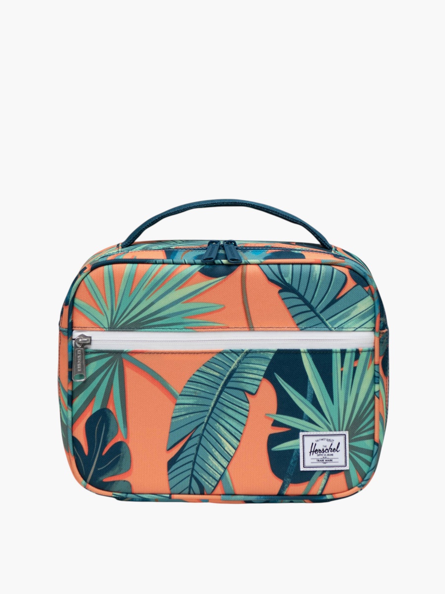 Printed Insulated Lunch Box with Zip Closure