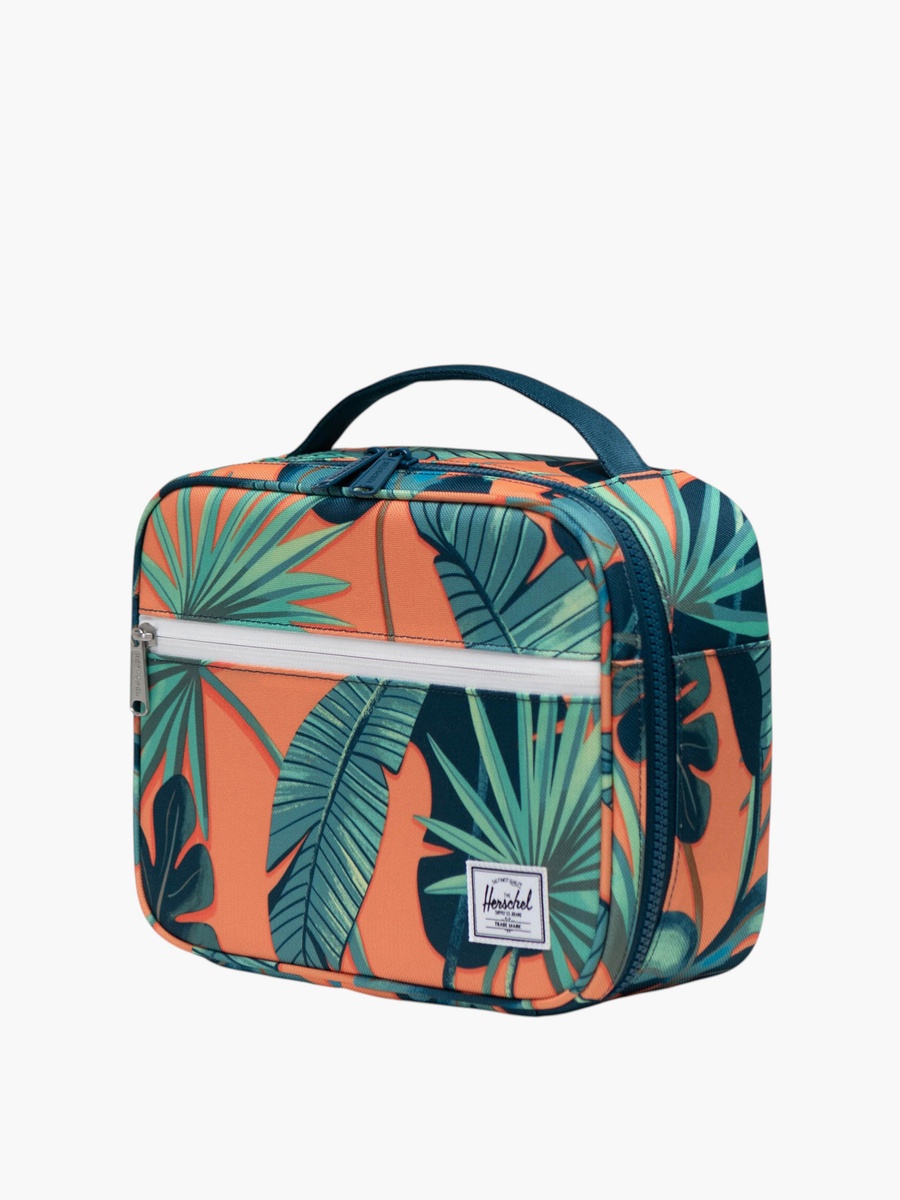 Printed Insulated Lunch Box with Zip Closure