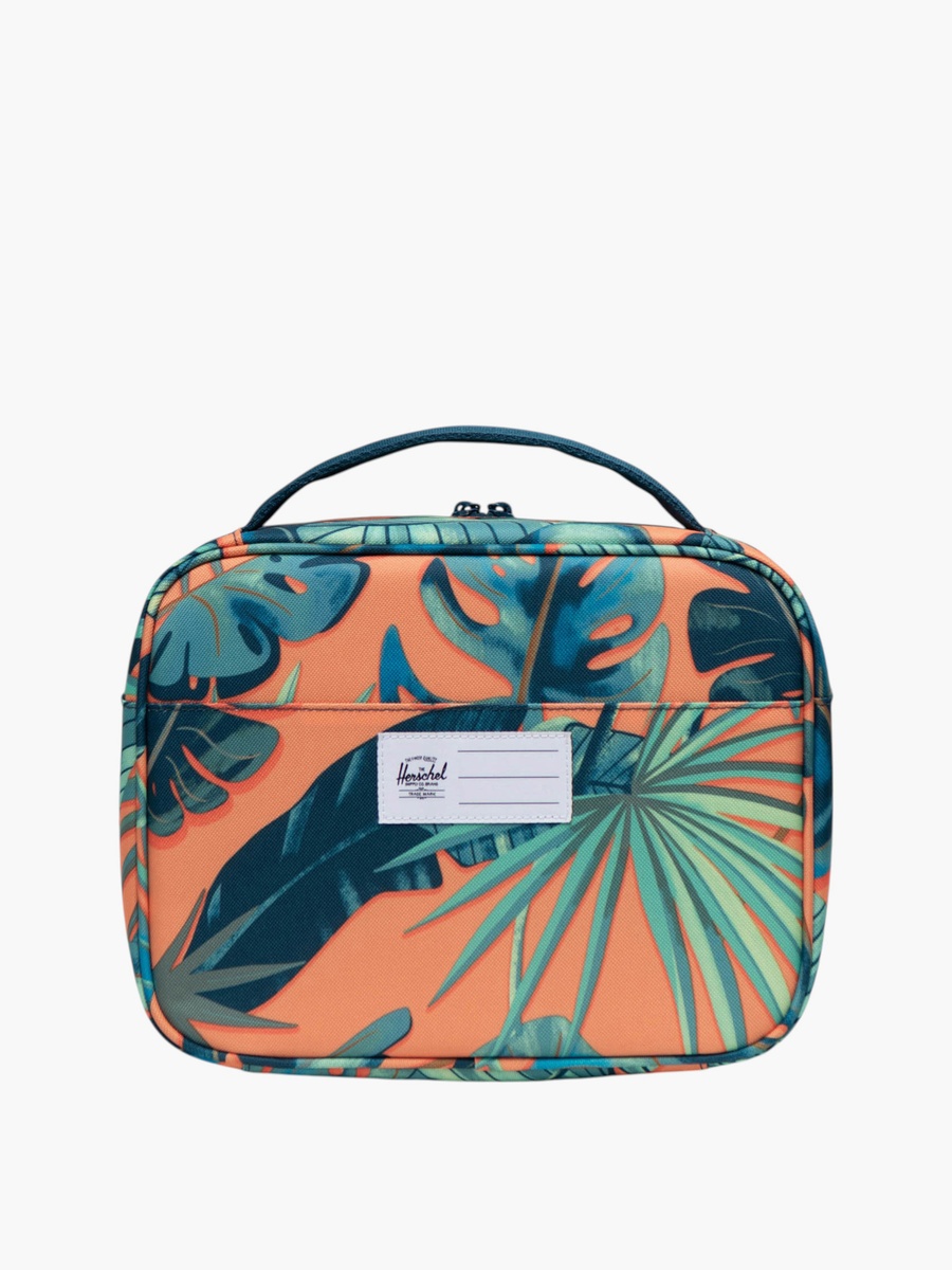 Printed Insulated Lunch Box with Zip Closure