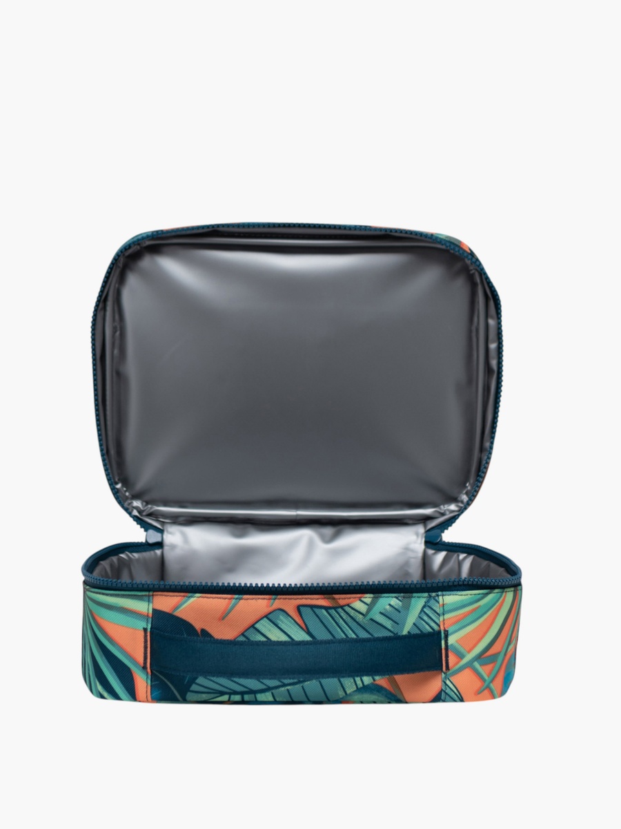 Printed Insulated Lunch Box with Zip Closure