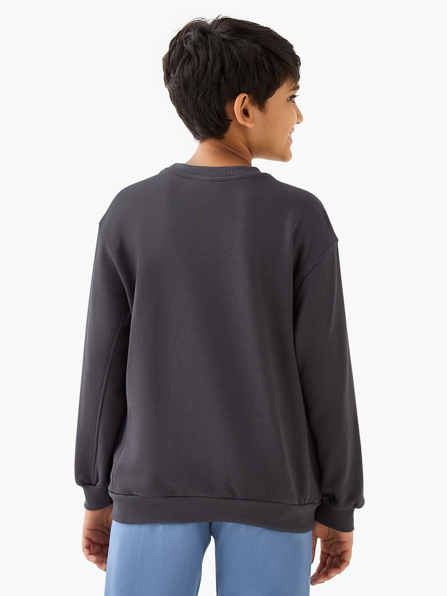 Tokyo Print Sweatshirt with Long Sleeves