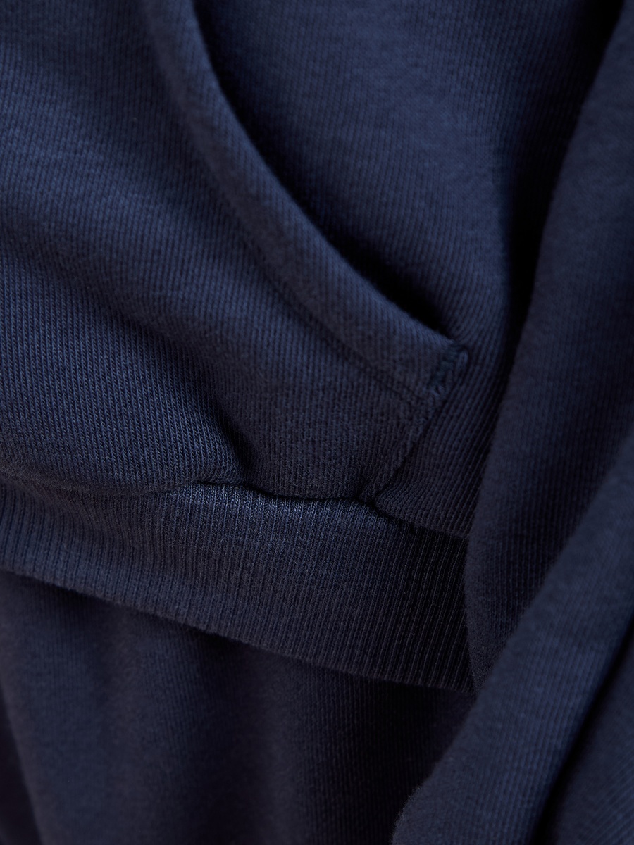 Solid Zip Through Hoodie with Long Sleeves