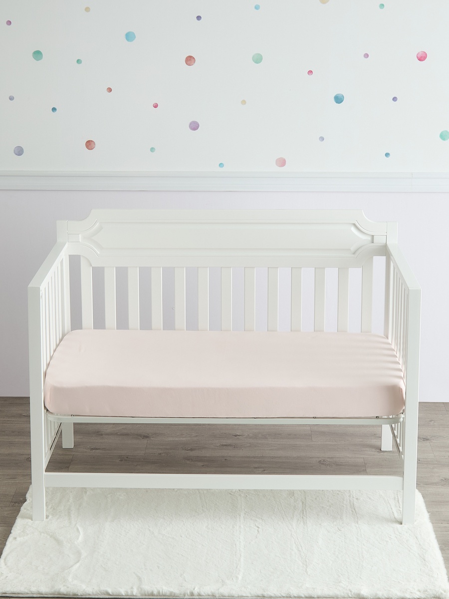 Solid Fitted Sheet - 70x130x20 cm