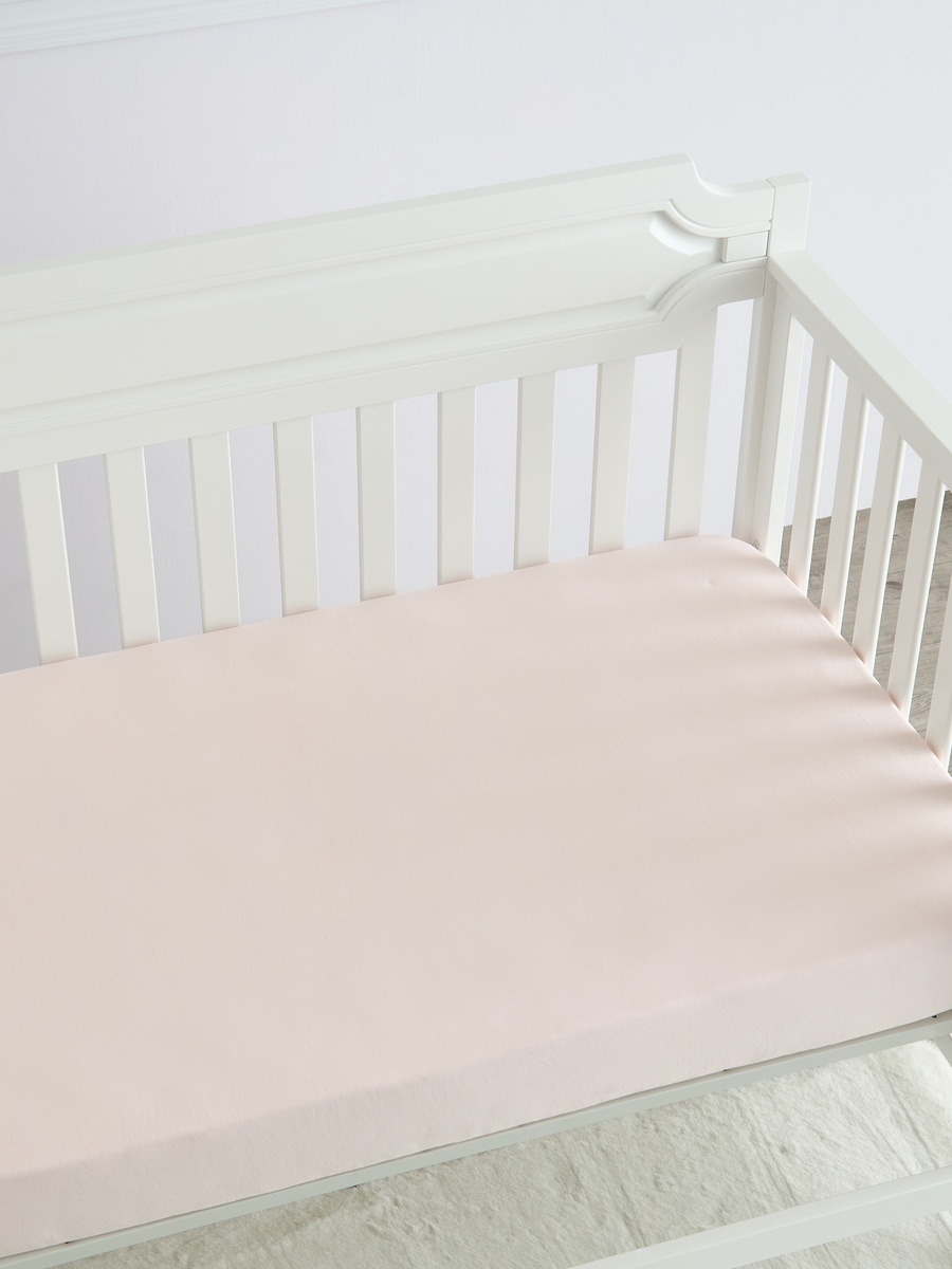 Solid Fitted Sheet - 70x130x20 cm