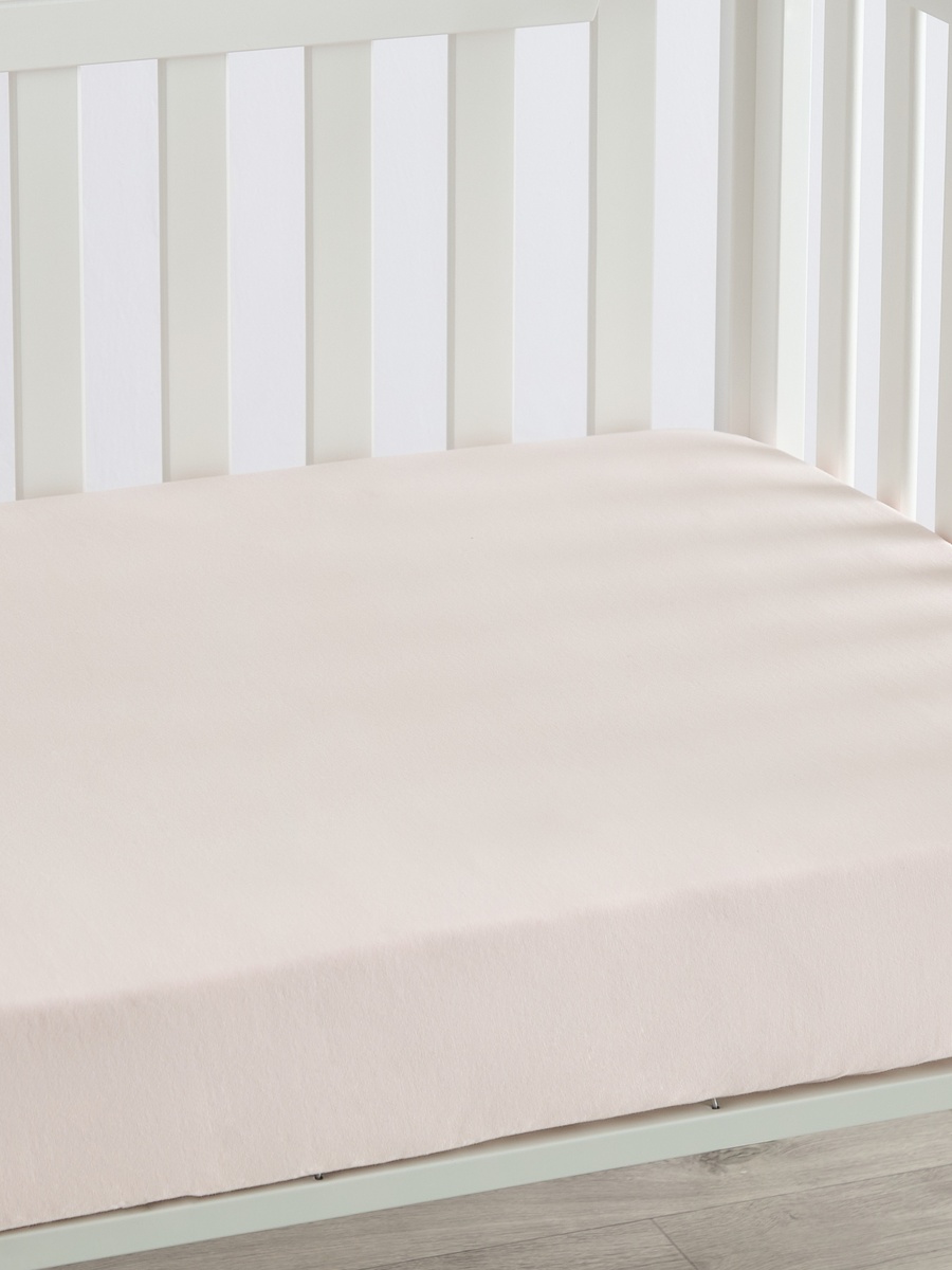 Solid Fitted Sheet - 70x130x20 cm