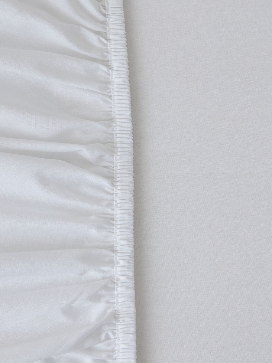 2-Piece Solid Crib Fitted Sheet Set - 70x130 cm