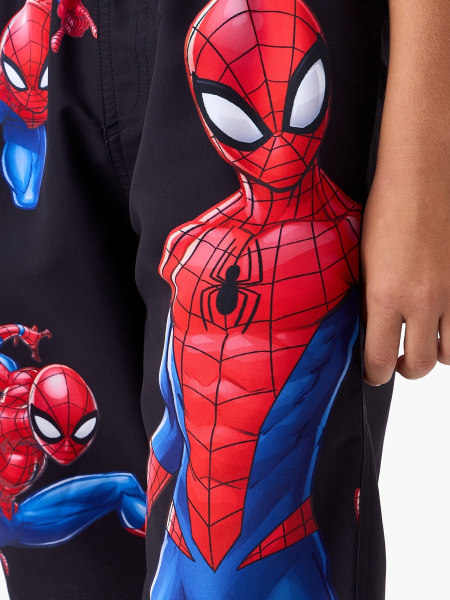 Spider-Man Print Swim Shorts