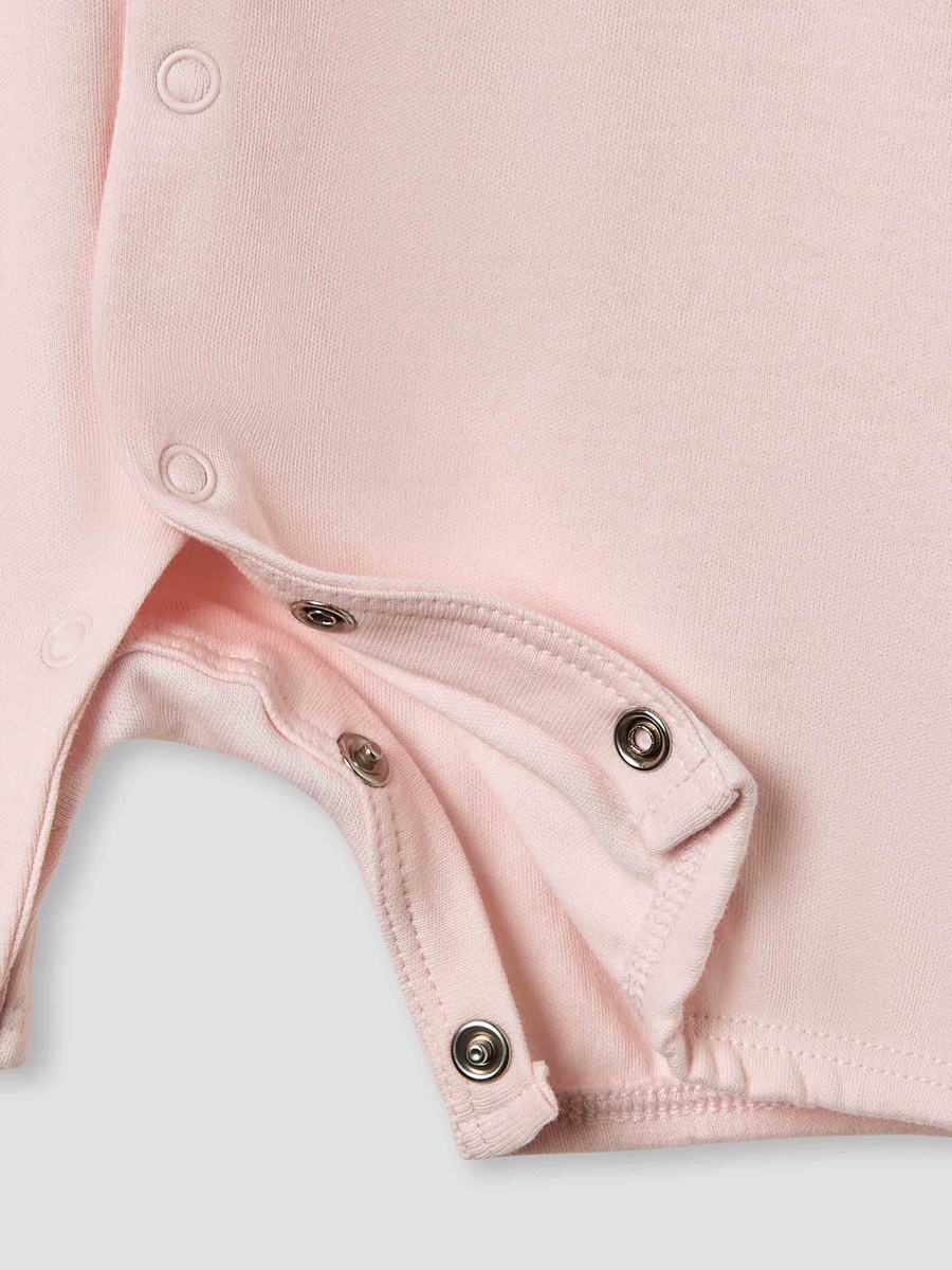 Scooter Applique Romper with Puff Sleeves