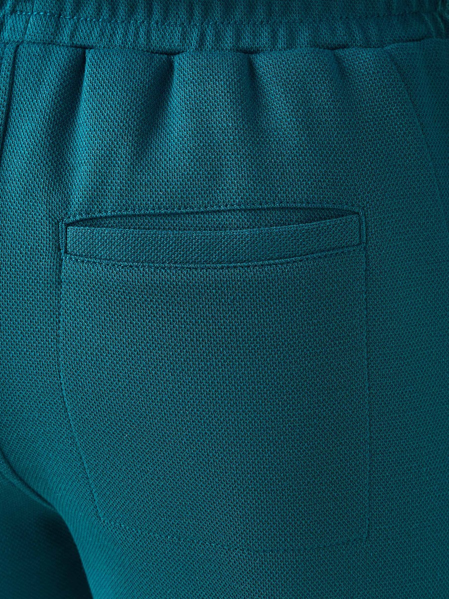 Logo Print Shorts with Drawstring Closure and Pockets