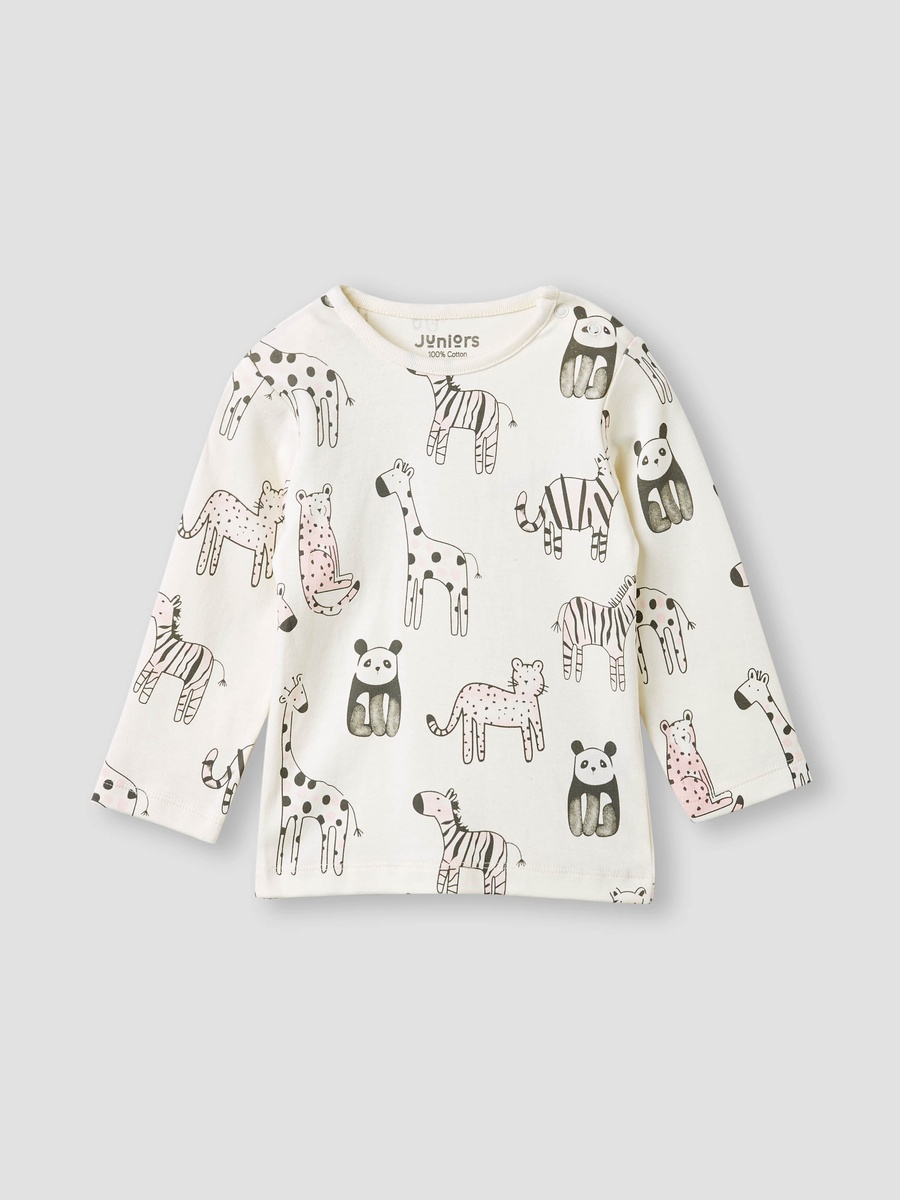 Printed T-Shirt and Pyjamas - Set of 4