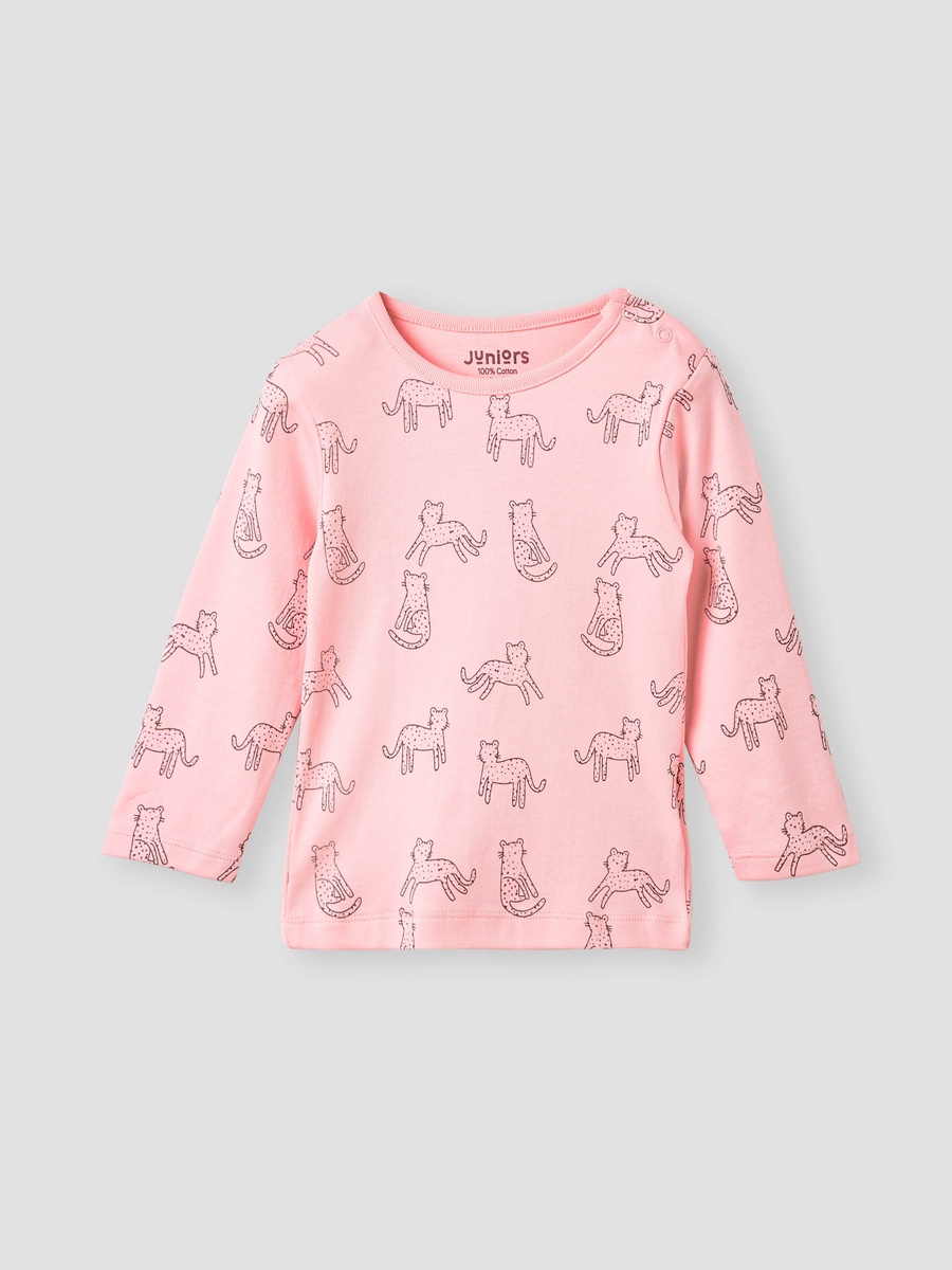 Printed T-Shirt and Pyjamas - Set of 4