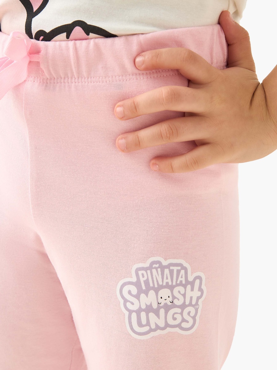 Pinata Smashlings Print T-Shirt and Pyjamas - Set of 2