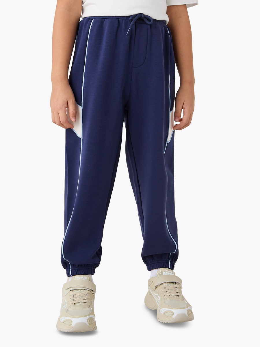 Panelled Sweatshirt and Joggers Set