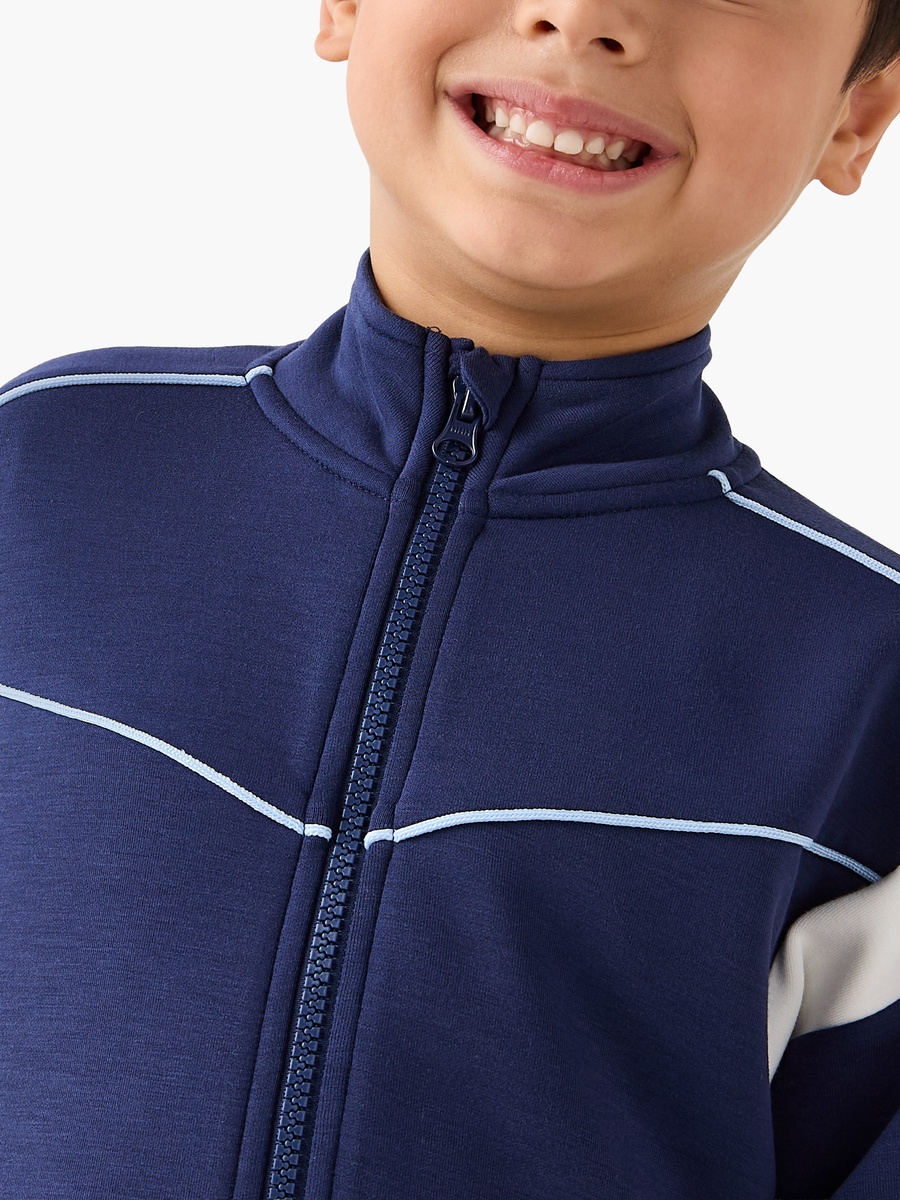 Panelled Sweatshirt and Joggers Set