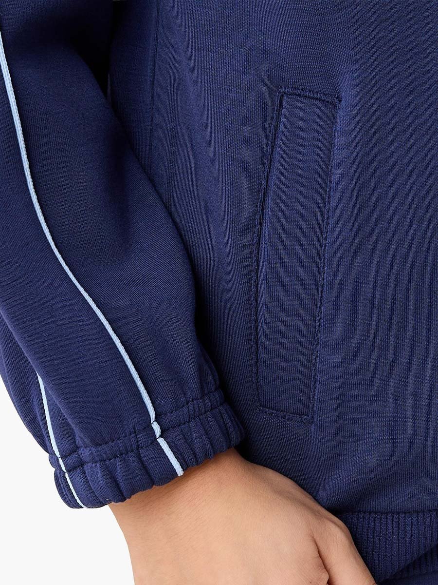 Panelled Sweatshirt and Joggers Set