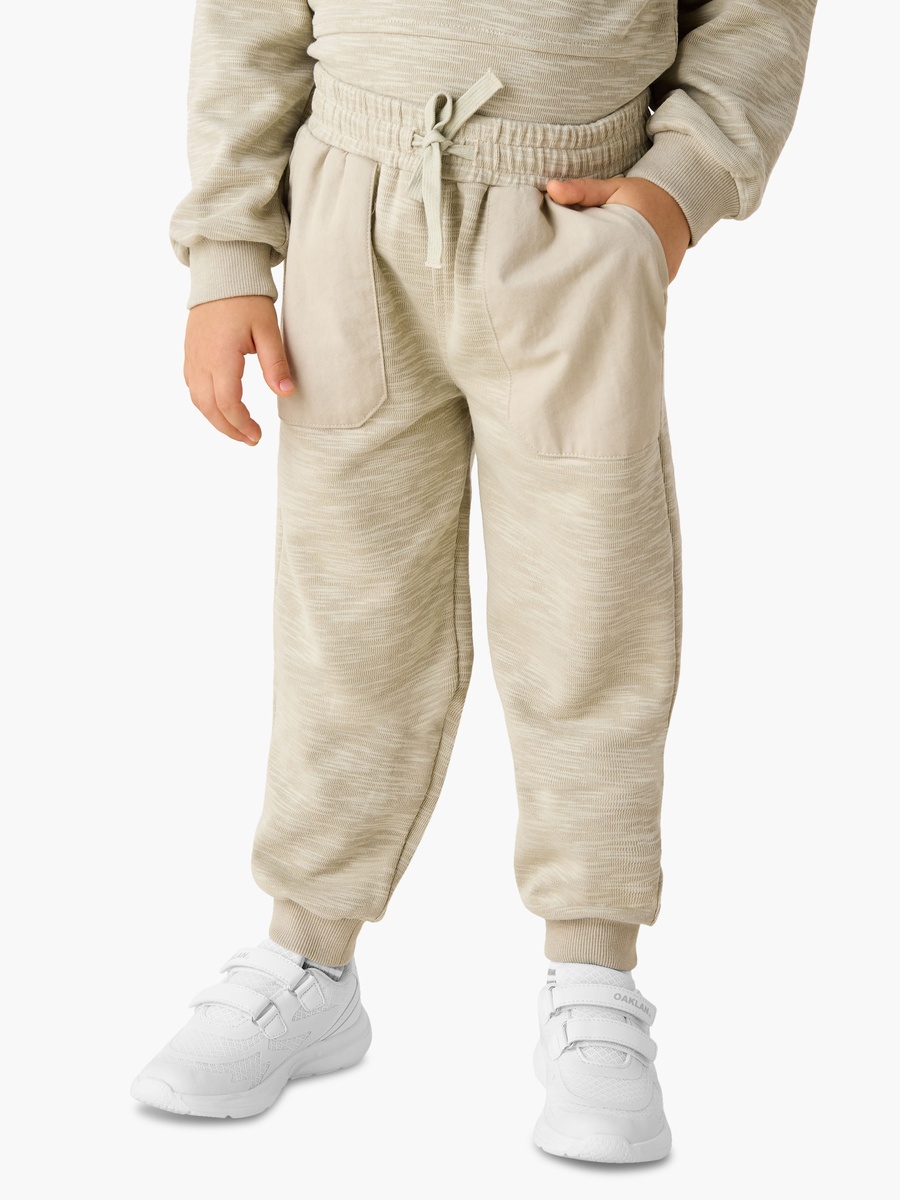 Textured Sweatshirt and Joggers Set