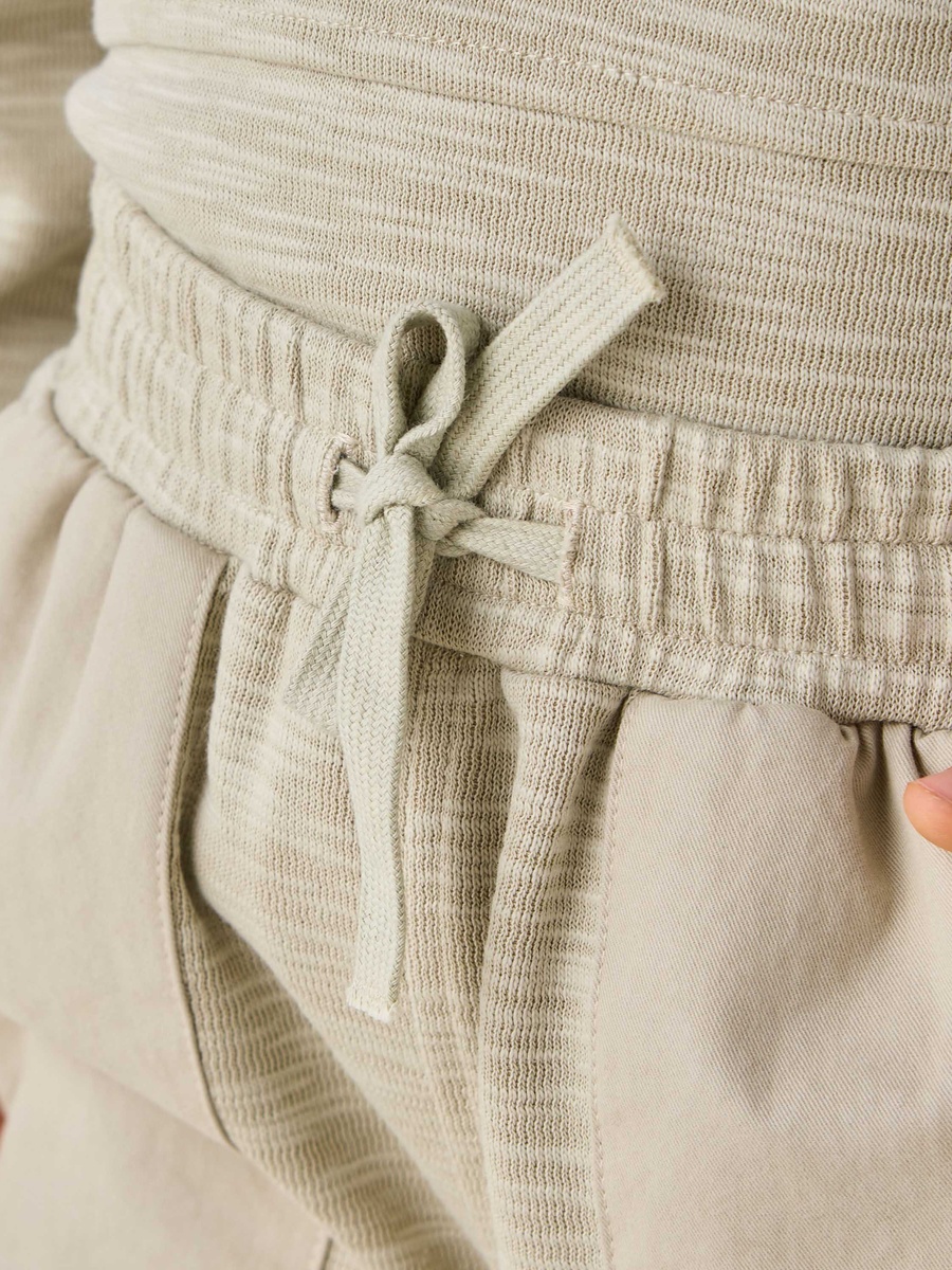 Textured Sweatshirt and Joggers Set