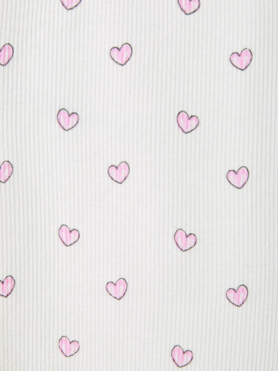 Marie Cat Pinafore Dress and Printed Top Set