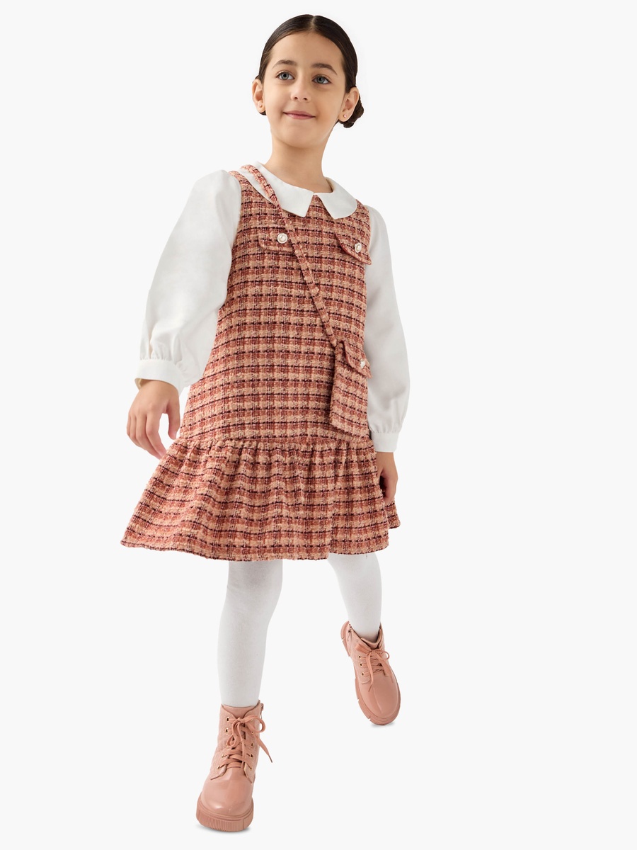 Textured 4-Piece Clothing Set