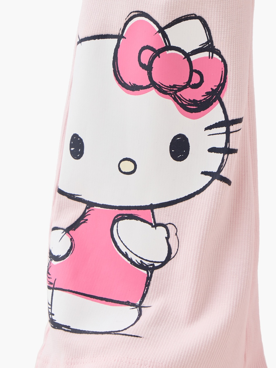 Hello Kitty Print Top and Pants Set