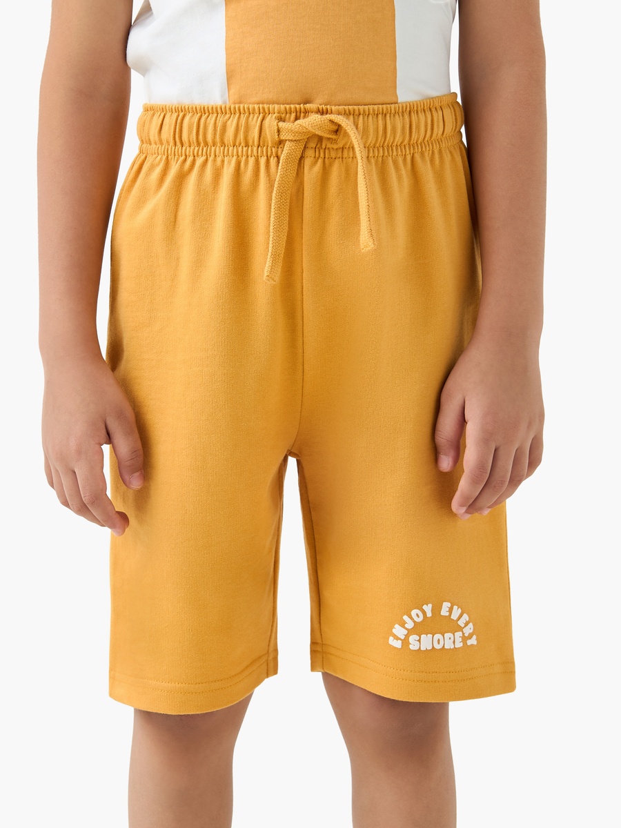 Printed T-Shirt and Shorts Set