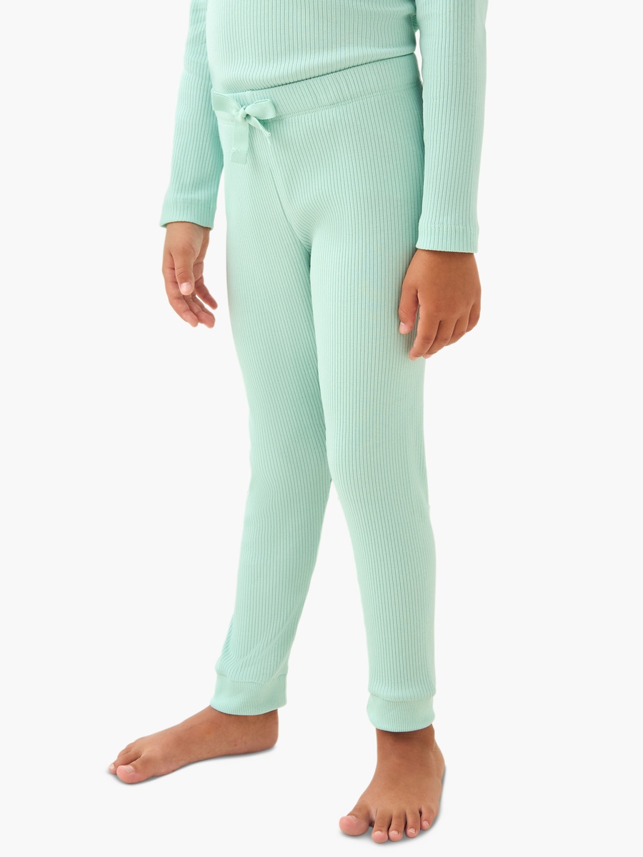 Ribbed T-Shirt and Pyjama Set