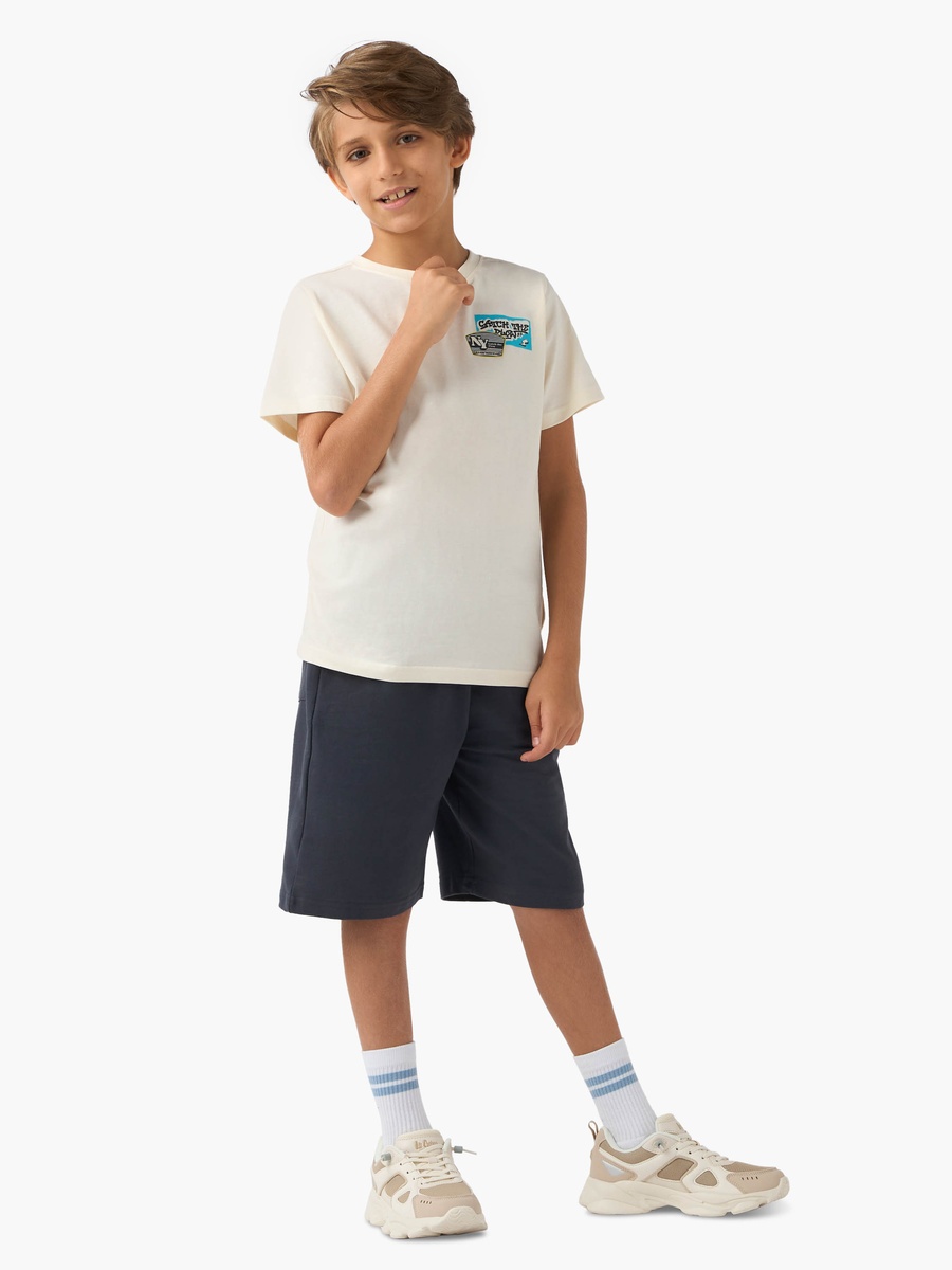 3-Piece Printed T-Shirts and Shorts Set