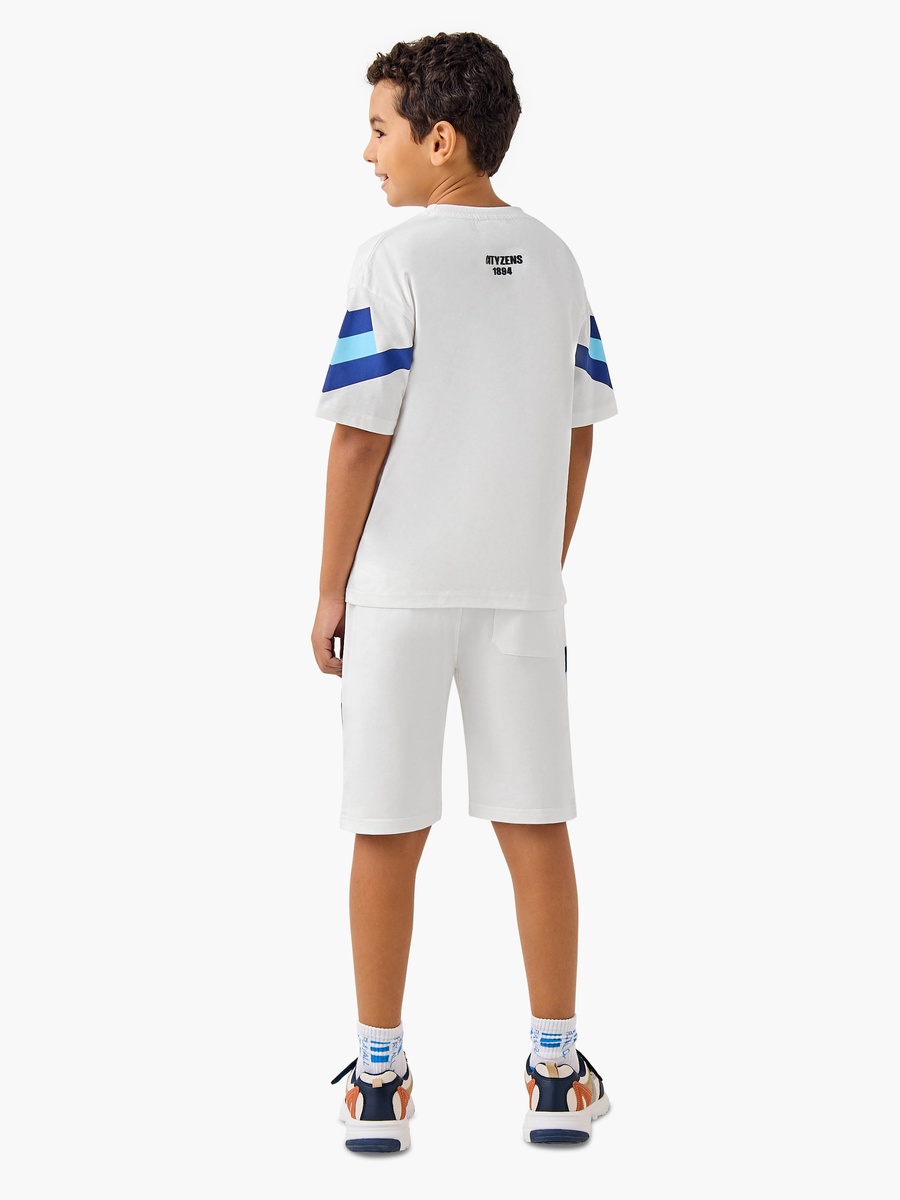 Manchester City Applique T-Shirt and Shorts Set