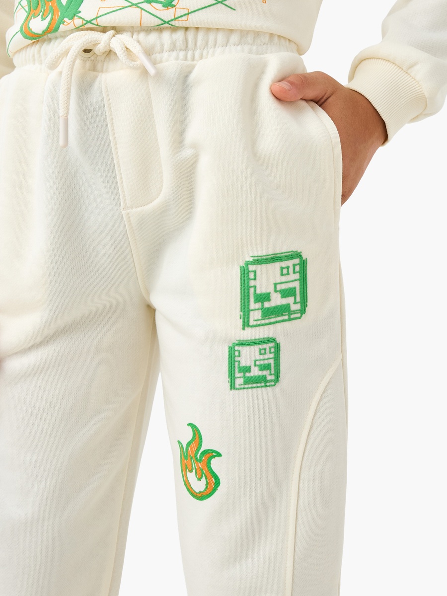 Minecraft Printed Sweatshirt and Joggers Set