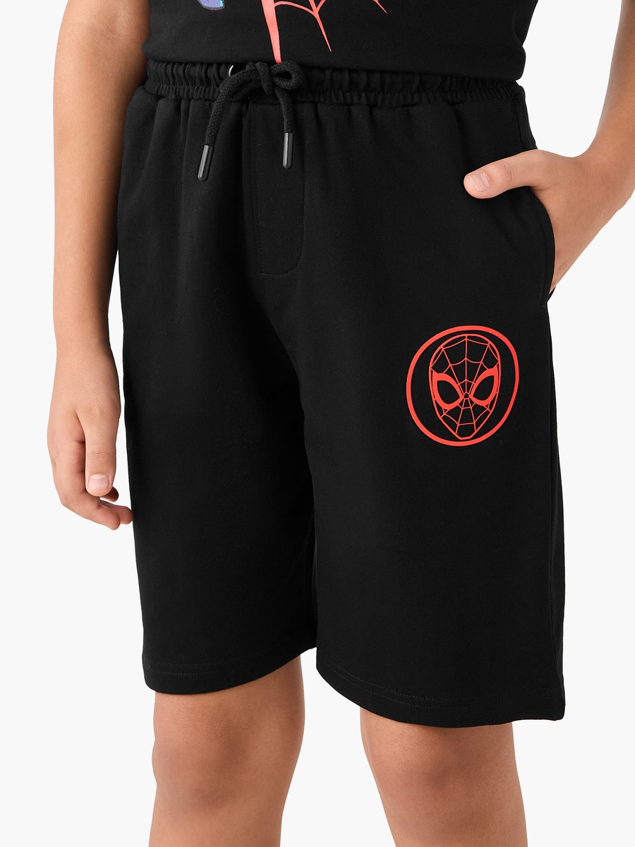 Spider-Man Print T-Shirt and Shorts Set