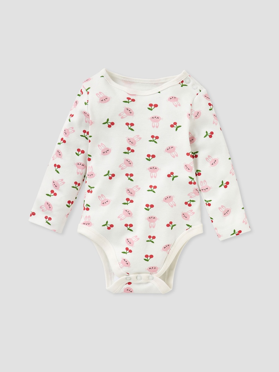 4-Piece Bunny Print Clothing Set