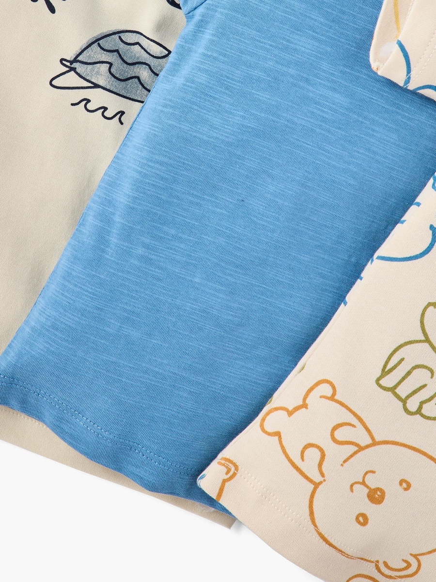 Assorted T-Shirt with Short Sleeves - Set of 5