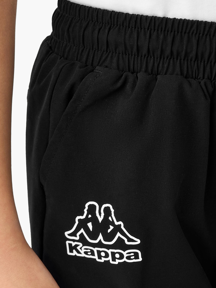Logo Print Joggers with Drawstring Closure and Pockets
