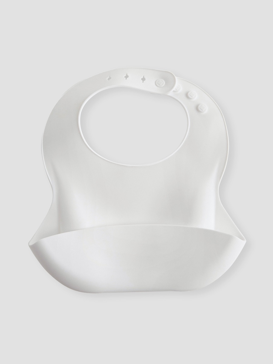 3-Piece Silicone Bib and Teether Set