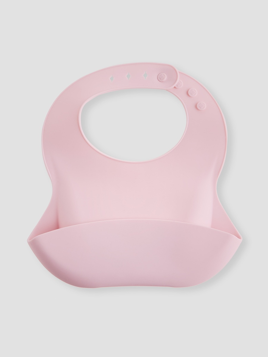 3-Piece Silicone Bib and Teether Set