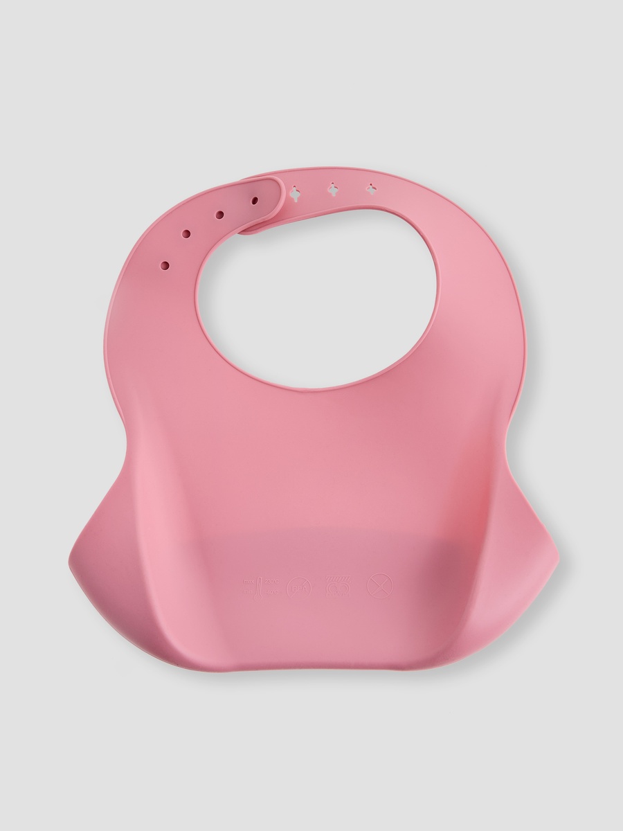 3-Piece Silicone Bib and Teether Set